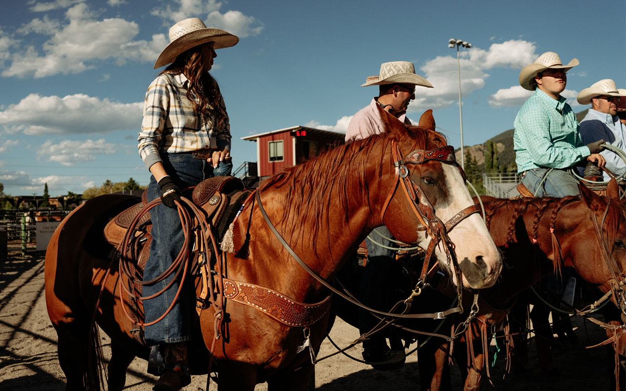 The Legacy of the Jackson Hole Rodeo: Cowboys ready to ride.
