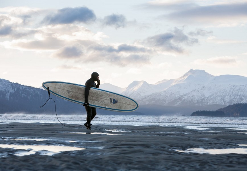 Photographing Winter Surfing in Alaska with Scott Dickerson