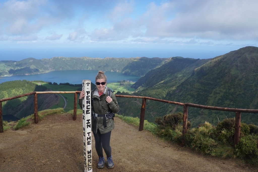 Overlooking Sete Cidades crater, S&atilde;o Miguel, Azores