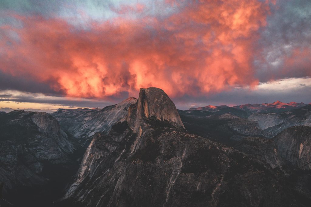 Half Dome Glacier Point Sunset K&Uuml;HL Clothing